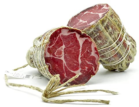 Coppa Stagionata, o Lonza o Capocollo | 1,6 kg Intera | Prodotto Artigianale del Lazio