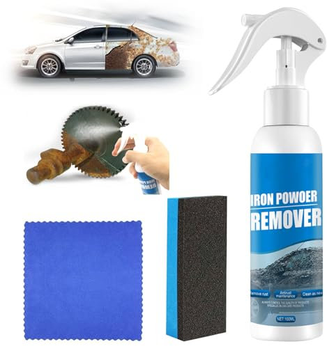 Convertitore Ruggine, Spray per Rimuovere la Ruggine, Antiruggine per Ferro, Rimuovi Ruggine, Eliminare Ruggine, Togli Ruggine per Metalli//Bici/Auto/Bicicletta