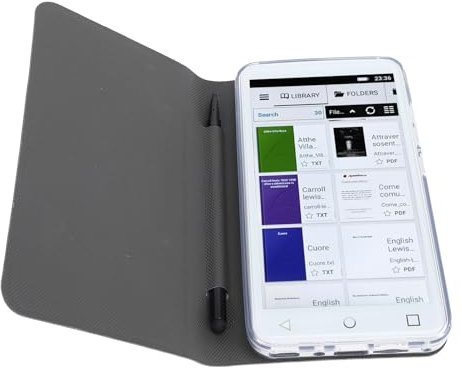 Lector de Libros Electrónicos de 2+16 GB, Dispositivos Ereader de 5 Pulgadas con Pantalla Táctil a Color, Lector de Libros Electrónicos para Android 5.1 para PDF EPUB EPUB3 MOBI