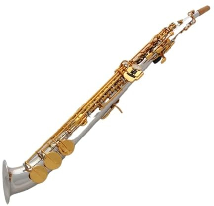Professionell Saxofon Silverguld Altsaxofon FG klaviatur Med Fodral Professionellt Träblåsinstrument