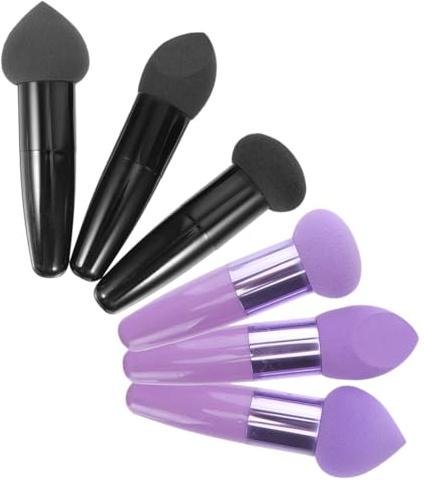 ERINGOGO 6pcs Beauty Pen Makeup Pens Portable Makeup Tools Puff Supplies for Women Travel Accessories for Daily Use and Application