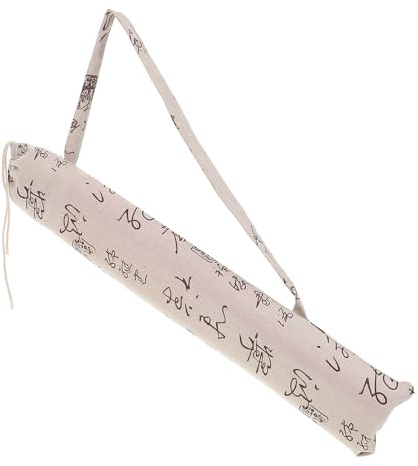 Mipcase Bolsa para Paraguas de Papel de Aceite Chino, Estuche Tradicional Azul y 53 Cm, Bolsa Portátil para Paraguas Recto de 56-82 Cm, Protección Decorativa para Viajes
