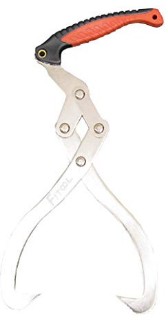 300 mm Log Carrier, Log Tongs, Log Lifting Hook, Timber's Tongs for Lifing Logs, Total Length 17.6 Inches
