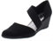 Anne Klein Women's Tara Wedge Pump, Black/Multi Stretch Fabric, 5.5 UK