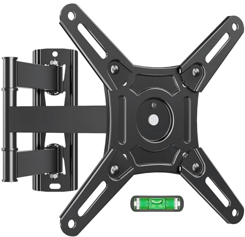 ELIVED Full Motion TV Monitor Wall Mount for Most 14-42 Inch LED LCD Flat Screen TVs & Monitors, Swivel Tilt Extension Rotation tv Mount Bracket Max VESA 200x200mm, up to 44 lbs.