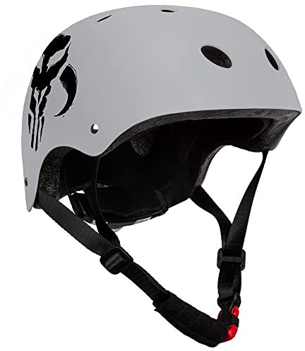 Mandalarian Unisex Jugend Sporthelm, Mehrfarbig, Einheitsgröße