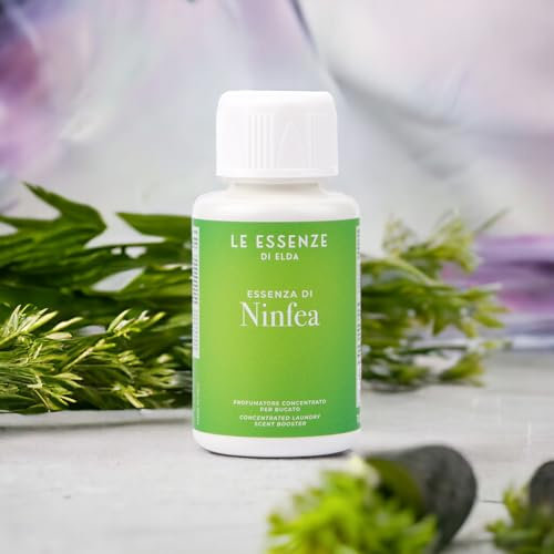 Le Essenze di Elda Wäscheparfüm 3x100ml für himmlisch duftende Wäsche - Blumig, Babyduft, Meeresbrise, Moschus, Bambus und mehr! Essenza Dolce, Smeraldo, Diamante,Sole (Ninfea, 3x100ml)