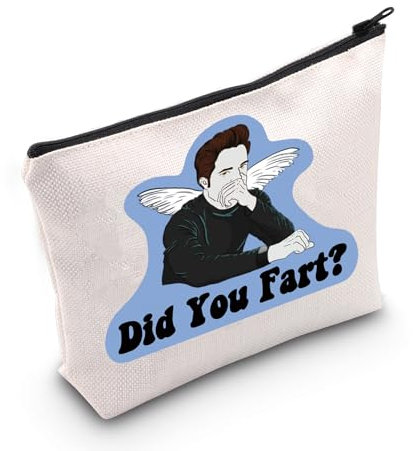MYSOMY Twilight inspiriertes Geschenk, Edward inspirierte Make-up-Tasche, Edward Fandom, Geschenk, lustige Edward Kosmetiktasche, Film-Fans Geschenk, You Furz Bag, Modern