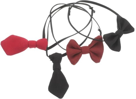 Toyvian 4 Stück Miniatur Krawatten Und Fliegen Für Puppen Kleine Krawatten Mini Fliegen Kleine Puppenkrawatten Für Babypuppen Kleidungszubehör