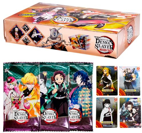 YCVBCY Cartas Anime, 252 Piezas, Coleccionables, Juego de Cartas Anime para Niños y Adultos