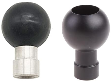 HENYGEN Vis d'extension de fixation pour guidon de moto - Base en métal