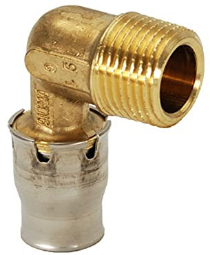 Fränkische Alpex Plus Übergangswinkel mit AG 20 mm - 1/2 AG