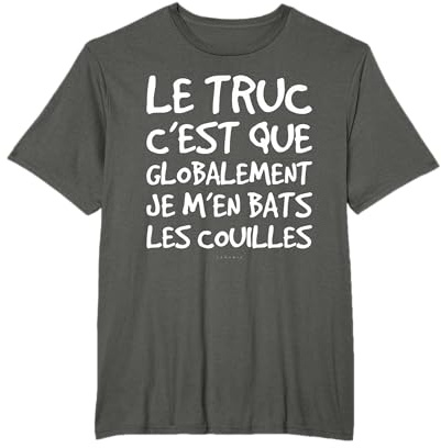 T-Shirt Humour Décalé Homme T-Shirt