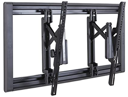 SANUS OLT7 Advanced Tilt 4D Premium TV-Wandhalterung für die meisten Flachbildfernseher mit 42-90 Zoll (106,7-228,6 cm) - Universal-TV-Halterung mit niedrigem Profil, neigbar, passend für 40,6 cm