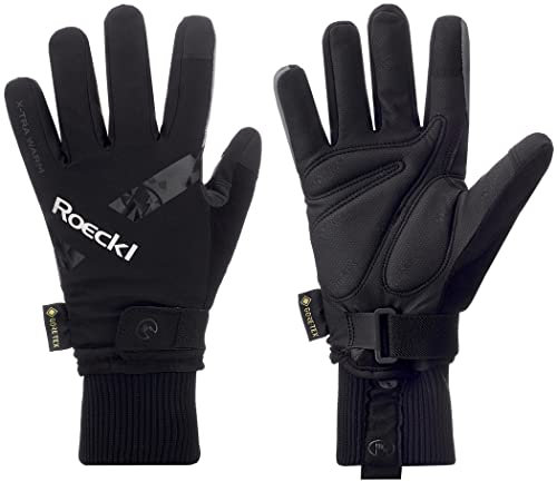 Roeckl Vaduz GTX Winter Fahrrad Handschuhe schwarz 2022: Größe: 8