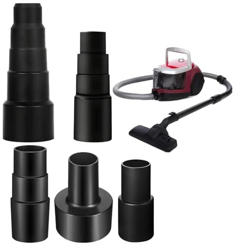 5 Stück Staubsauger Adapter,Staubsaugeradapter,Staubsauger Adapter kompatibel,Staubsauger Adapter Werkzeu,universal Reduzierung Staubsaugeradapterset,Schlauchadapter,Anschluß an Staubsaugerschlauch