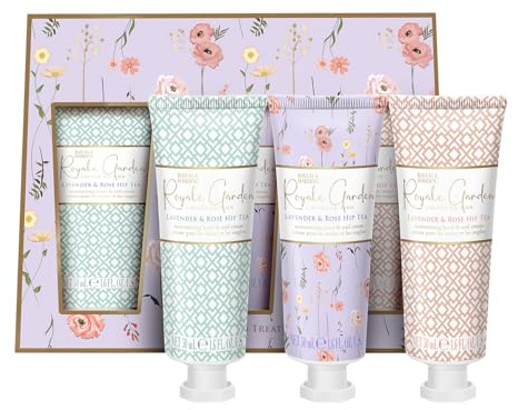 Baylis & Harding Royale Garden Lavender & Rosehip Tea Luxury Hand Treats Gift Set (Pack of 1) - Vegan Friendly
