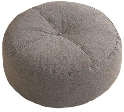 Peosaard Cojín de Asiento Redondo, cojín de Suelo, Cojines de meditación cómodos y Suaves Redondos de 16 Pulgadas con asa y Cremallera, Estera de meditación para Sala de Estar, Dormitorio, Yoga