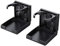 AUTOUTLET 2X Auto Getränkehalter, Dosenhalter Flaschenhalter Becherhalter für Boot KFZ, Unterarm verstellbar, Also fürTasse Rollstuhl Wagen, Universal Folding Drink Holders