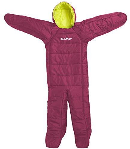 VFM - Wearable Sleeping Bag Black Adults Large/Xl - Winter Warmer -Thick - Padded - Camping - Festivals - Outdoor Leisure- Fishing - Survival Equipment