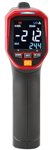 UNI-T UT305S Professionelles Infrarot-Thermometer CE/RoHS -50 °C ~ 2000 °C Genauigkeit ± 1,0 °C oder ± 1,0 % Hoch/Niedriger Alarm °C/°F Auswahl