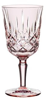 Nachtmann Weingläser, 2-teiliges Set, 355 ml, Rosé, Noblesse, 105218, Cocktailgläser aus Kristallglas, Gläser Wein spülmaschinenfest, Rosa