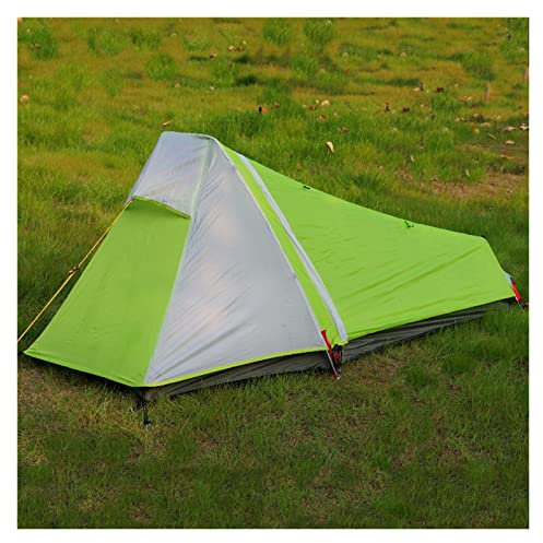 LUKEO Leichtes Outdoor-Camping-Bergsteigen Außenwandern Doppelschicht-Aluminiumlegierungsstange Einpersonenzelt