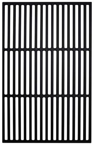 Gimisgu Gusseisen Grillrost, Emailliert Gussrost, Rechteck Gussrost Emailliert Grillgitter Grill, Zubehör für BBQ, Gasgrill, Holzkohlegrill und vieles, für Gasgrill, Holzkohlegrill -60x40 cm