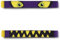satch SWAPS Rucksack Accessoire in vielen Designs und Farben, austauschbar und individuell kombinierbar Spooky Monster - Lila