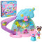 Gabby's Dollhouse, Kitty Care Ear Purrfect Spielzimmer, 17-teiliges Spielset mit 4 Spielfiguren und Puppenhausmöbeln, Kinderspielzeug für Mädchen & Jungen ab 3 Jahren