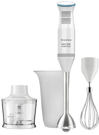 Frullatore ad Immersione Taurus BAPI 1200 PURE PL Bianco 1200 W