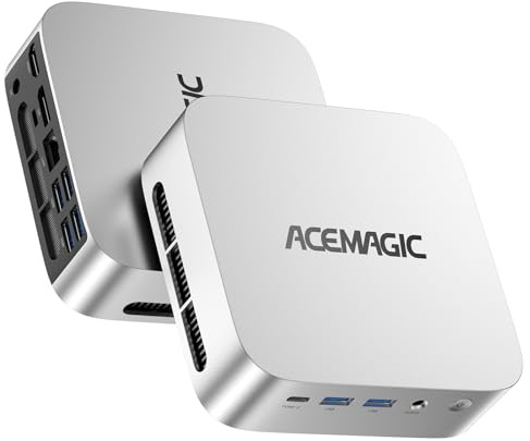 ACEMAGIC Mini PC 16GB DDR4 RAM 1TB SSD, Ryzen 4300U Mini Computers up to 3.7GHz, Win 11 Pro Micro Desktop 4K Dual Display WiFi Bluetooth Max 28W, for Home Office Business Education Everyday Use