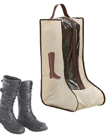 Stiefeltaschen für Wanderschuhe – Stiefeltasche | Wanderschuhtasche | staubdichte Schuh-Tragetasche mit Griff | Schuhhüllen | Schutztasche für Zuhause und Reisen für Herren und Damen, Sneaker,