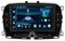 9 Pollici Android 13 Autoradio per FIAT 500 2016 2017 2018 2019 Navigazione GPS Touch screen con Bluetooth SWC FM RDS Radio AHD WIFI DVR Ventola di raffreddamento(2+32G)