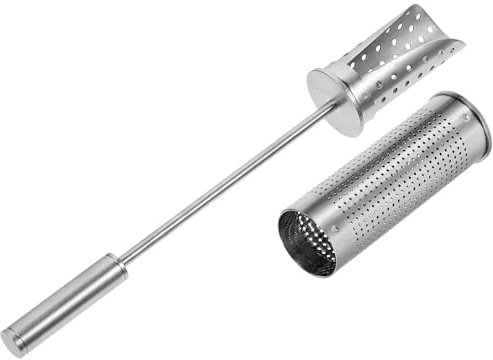 SUPVOX Infusor de Té Reutilizable de Acero Inoxidable Tubo Filtrante Portátil para Infusión de Té Suelto Colador de Filtro para Uso en Casa y Oficina