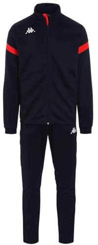 Kappa Unisex-Erwachsene Dalcito Trainingsanzug, Azul/Rojo, XL
