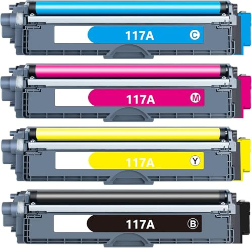 ECHALLENGE 117A W2070A Toner für HP 117A Toner Set als Ersatz für HP Color Laser MFP 178nwg 179fwg 150nw 179fnw