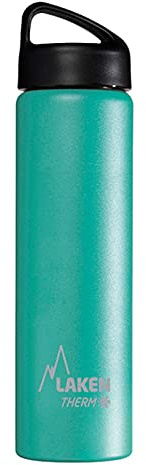 Laken Classic Botella Térmica Acero Inoxidable 18/8 y Doble Pared de Vacío, Unisex adulto, Turquesa, 750 ml