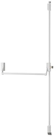 THIRARD - Serrure Anti-Panique D-Cross pour Porte d'Entrée 1150 mm Max - 2/3 Points Haut et Bas - Réversible - Blanc - Norme Européenne CE NF EN1125 - Accessoires Inclus