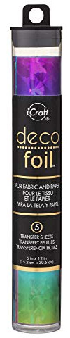Deco FOIL 6X12 Rainbow