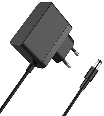 Bouge Fuente de alimentación de 6 V, 1 A, cable de carga compatible con Vtech Kidi DJ Mix Table de Mixage Vtech Kidi DJ Mix, cargador adaptador de red para tocadiscos DJ altavoces Bluetooth, cable de