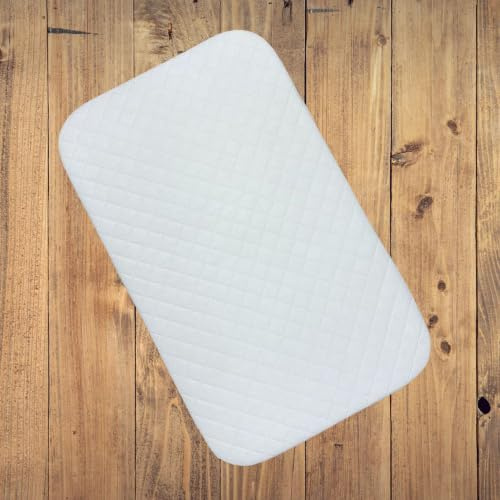 MyNextBeddingLimited Hypoallergenic Quilted Foam Mattress for Baby Bedside Cribs | Compatible with Next to Me Sleepers | Breathable Washable Cover (83x50x5 cm)