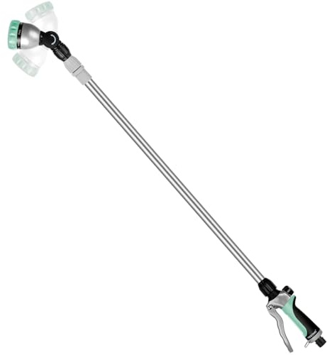 RESTMO Varilla Telescópica para Riego 92-152 cm, Lanza de Riego, Azul-verde