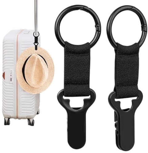 Clip Portasombreros Equipaje 2 Porta-sombreros Playeros Para Bolso