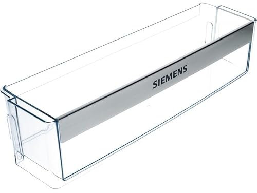 LUTH Premium Profi Parts Compartiment de porte Compartiment à bouteilles Compartiment de rangement 430 x 100 mm Compatible avec Siemens 00705186 705186 Étagère pour réfrigérateur Congélateur