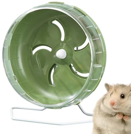 Xujuika 5,5 Pollici Ruota di Esercizio per Criceto, Piccola Ruota per Esercizi per Criceti per Animali, Ruota da Corsa per Criceti, Silenziosa Ruota per Criceti per Criceti, Topi, Piccoli Animali
