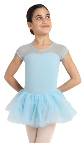 Capezio dam 11394C nyckelhål tutu klänning – ljusblå, stor