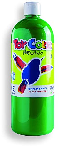 Toy Color Tempera Paint | Green | 1000 ml | Washable Paints for Kids | Poster Paint