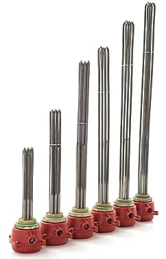 Brass Threaded Immersion Heater Element 2 1/2'' BSP (2 1/2'' BSP - 3kw/275mm)