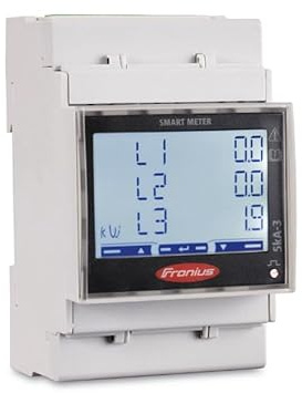 NAKA Smart Meter Stromzähler TS 3-Phasig Direktanschluss Bis 65A 0% MwSt. Kunststoff Weiß Fronius